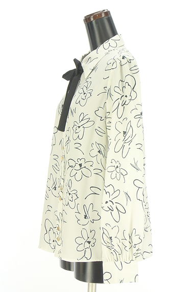 REDYAZEL（レディアゼル）の古着「リボン付き花柄ブラウス（ブラウス）」大画像３へ