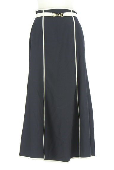 クリックで大画像表示 REDYAZEL(レディアゼル)の古着「パイピングロングフレアスカート(ロングスカート・マキシスカート)」大画像1へ