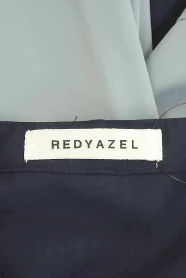 REDYAZEL（レディアゼル）の古着「リボン付きバイカラーブラウス（カットソー・プルオーバー）」大画像６へ