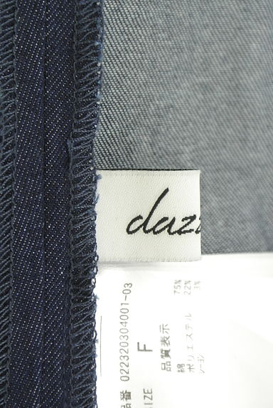 クリックで大画像表示 dazzlin(ダズリン)の古着「オープンショルダーデニムシャツワンピース(ワンピース・チュニック)」大画像6へ