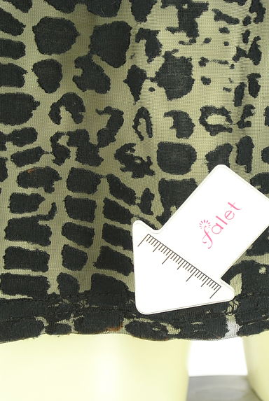 DIESEL（ディーゼル）の古着「フレンチスリーブパイソン柄カットソー（カットソー・プルオーバー）」大画像５へ