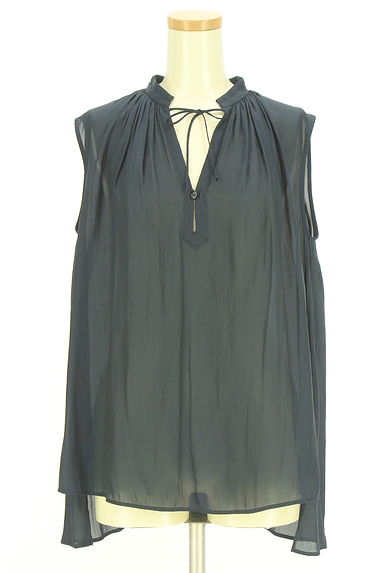 クリックで大画像表示 ROPE(ロペ)の古着「シアーノースリブラウス(カットソー・プルオーバー)」大画像1へ