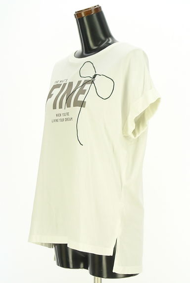 クリックで大画像表示 SHIPS(シップス)の古着「フレンチスリーブカットソー(Tシャツ)」大画像3へ