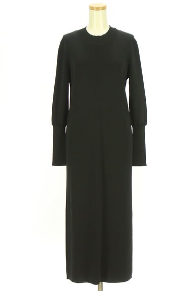 CAST:（キャストコロン）の古着「ビスチェ付きロングニットワンピース（ワンピース・チュニック）」大画像５へ