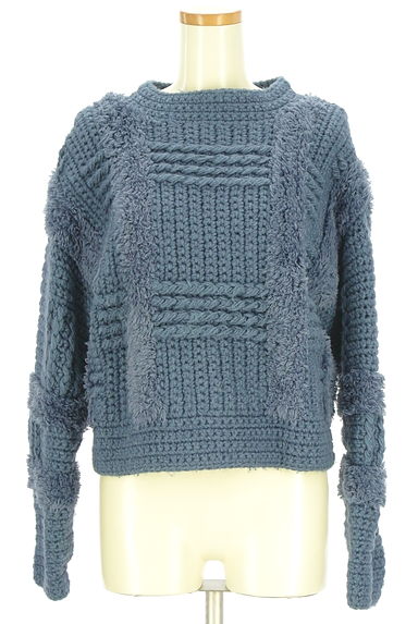 CLANE（クラネ）の古着「別毛糸MIXふんわりニットトップス（セーター）」大画像１へ