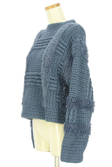 CLANE（クラネ）の古着「別毛糸MIXふんわりニットトップス（セーター）」大画像３へ