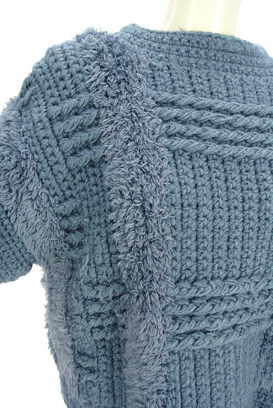 CLANE（クラネ）の古着「別毛糸MIXふんわりニットトップス（セーター）」大画像４へ