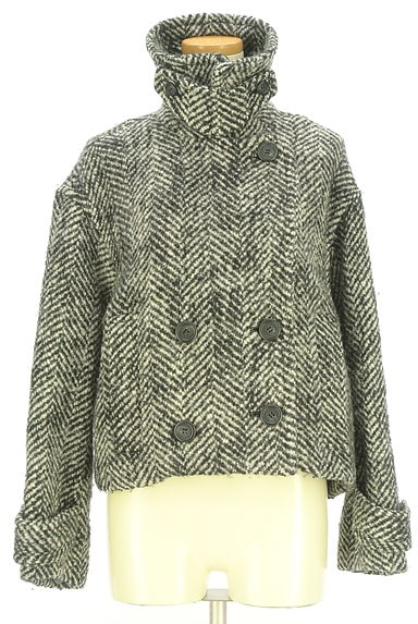 Mila Owen（ミラオーウェン）の古着「ショート丈ウールコート（コート）」大画像４へ