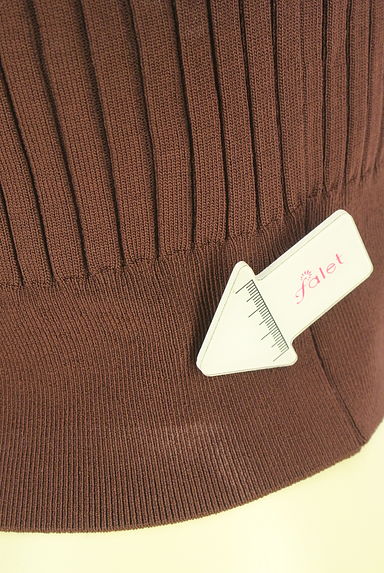 クリックで大画像表示 FRAY I.D(フレイアイディー)の古着「スキッパーポロリブニットトップス(ニット)」大画像5へ