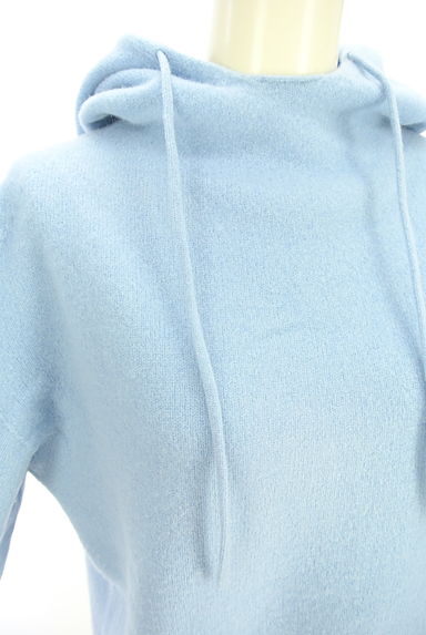 クリックで大画像表示 DRESSTERIOR(ドレステリア)の古着「カシミヤ混ニットパーカー(ニット)」大画像4へ