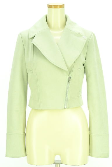 クリックで大画像表示 rienda(リエンダ)の古着「スウェードライダースジャケット(ブルゾン・スタジャン)」大画像1へ