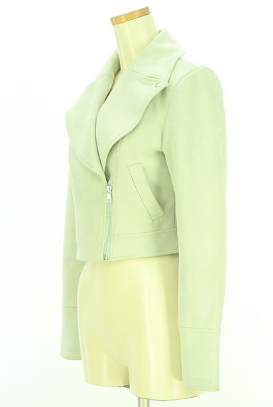 クリックで大画像表示 rienda(リエンダ)の古着「スウェードライダースジャケット(ブルゾン・スタジャン)」大画像3へ