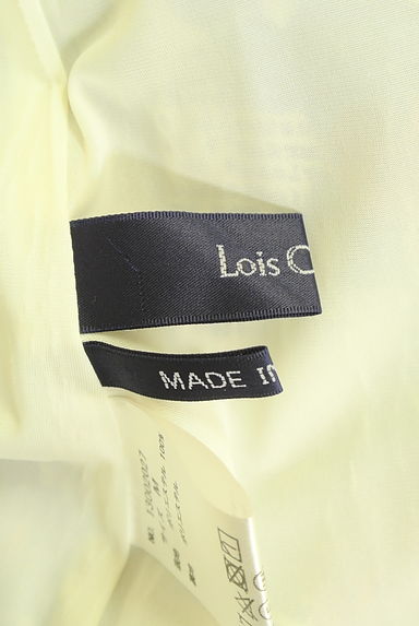 クリックで大画像表示 Lois CRAYON(ロイスクレヨン)の古着「ロゴ×花柄ノースリワンピース(ワンピース・チュニック)」大画像6へ