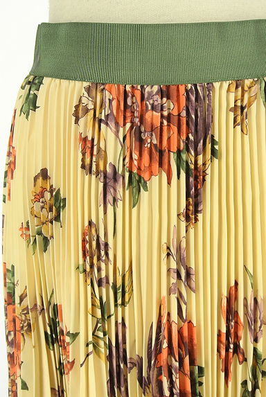 Lois CRAYON（ロイスクレヨン）の古着「花柄プリーツロングスカート（ロングスカート・マキシスカート）」大画像４へ