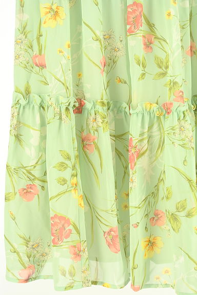 Lois CRAYON（ロイスクレヨン）の古着「花柄シフォンロングスカート（ロングスカート・マキシスカート）」大画像５へ