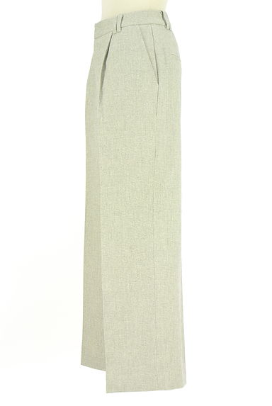 LAUTREAMONT（ロートレアモン）の古着「センタープレスチェックワイドパンツ（パンツ）」大画像３へ