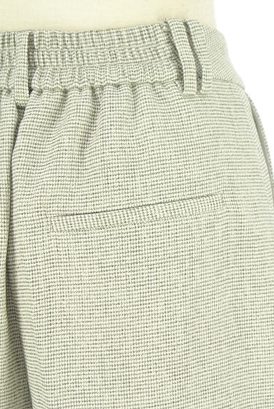 LAUTREAMONT（ロートレアモン）の古着「センタープレスチェックワイドパンツ（パンツ）」大画像５へ