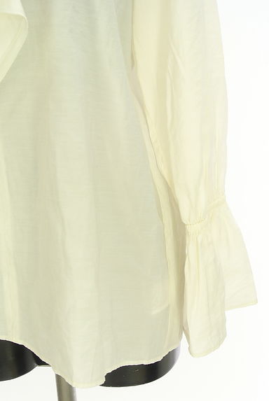 LAUTREAMONT（ロートレアモン）の古着「フリルブラウス（カットソー・プルオーバー）」大画像５へ