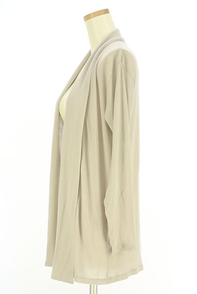 LAUTREAMONT（ロートレアモン）の古着「カシミヤ紺ミドルカーディガン（カーディガン・ボレロ）」大画像３へ