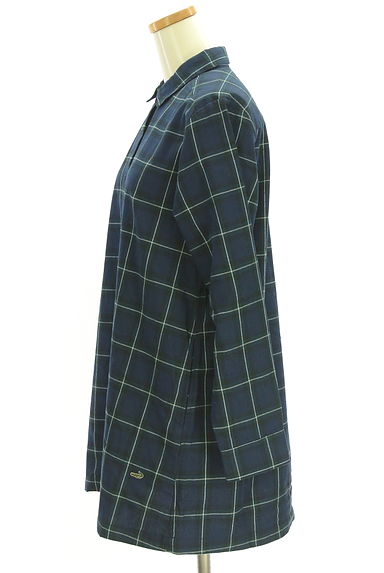 Crocodile（クロコダイル）の古着「チェックシャツチュニック（ワンピース・チュニック）」大画像３へ