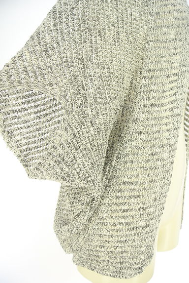 DES PRES（デプレ）の古着「ラメローゲージニットカーディガン（カーディガン・ボレロ）」大画像５へ