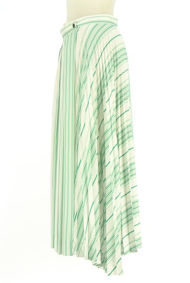 DES PRES（デプレ）の古着「プリーツロングラップスカート（ロングスカート・マキシスカート）」大画像３へ