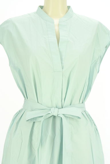 DES PRES（デプレ）の古着「ベルト付き膝丈コットンワンピース（ワンピース・チュニック）」大画像４へ