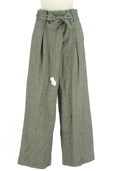 DES PRES（デプレ）の古着「ベルト付きヘリンボーンワイドパンツ（パンツ）」大画像４へ