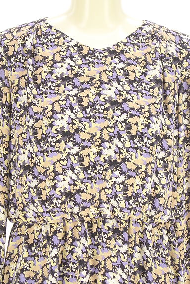 Reflect（リフレクト）の古着「花柄ミモレフレアワンピース（ワンピース・チュニック）」大画像４へ