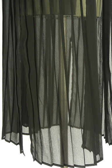 LOVELESS（ラブレス）の古着「シアープリーツ切替ロングカーディガン（カーディガン・ボレロ）」大画像５へ