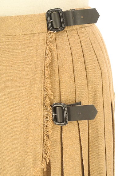 BEAMS Women's（ビームス　ウーマン）の古着「BEAMS BOY プリーツロングラップスカート（ロングスカート・マキシスカート）」大画像４へ