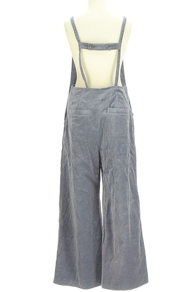 JILLSTUART（ジルスチュアート）の古着「ベロアライクサロペットパンツ（オーバーオール・サロペット）」大画像２へ