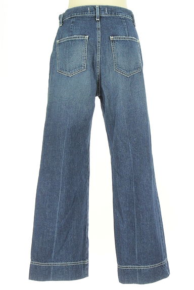 JILLSTUART（ジルスチュアート）の古着「woadblueコラボワイドデニムパンツ（デニムパンツ）」大画像２へ