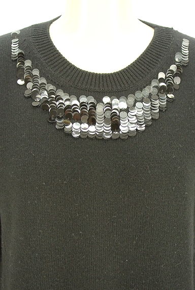 MARC JACOBS（マークジェイコブス）の古着「スパンコール付き膝上ニットワンピース（ワンピース・チュニック）」大画像４へ