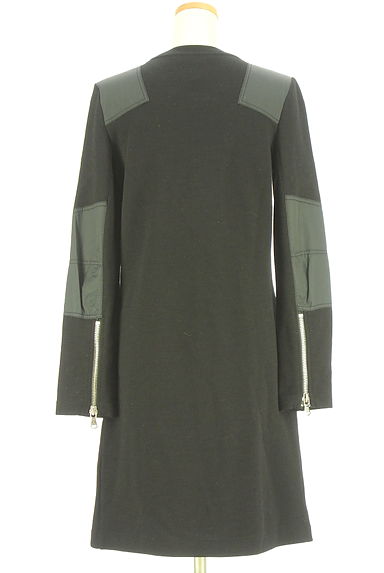 MARC JACOBS（マークジェイコブス）の古着「Marc by Marc Jacobs 異素材切替膝丈ニットワンピ（ワンピース・チュニック）」大画像２へ
