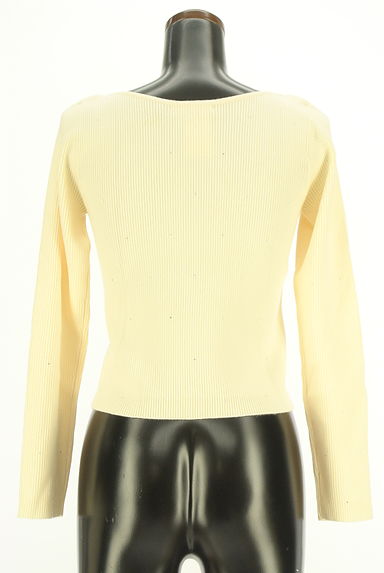 Chico（チコ）の古着「ラインストーン付きショートリブニット（ニット）」大画像２へ