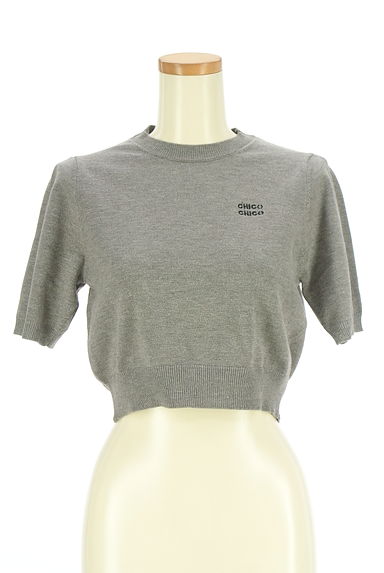 Chico（チコ）の古着「半袖ニット+カーディガン（アンサンブル）」大画像４へ