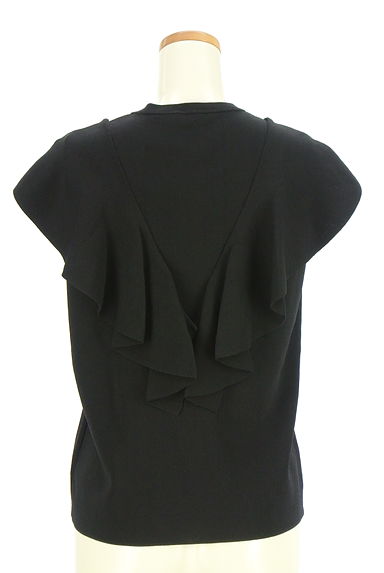 GRACE CONTINENTAL（グレースコンチネンタル）の古着「肩フリルニット（ベスト・ジレ）」大画像２へ