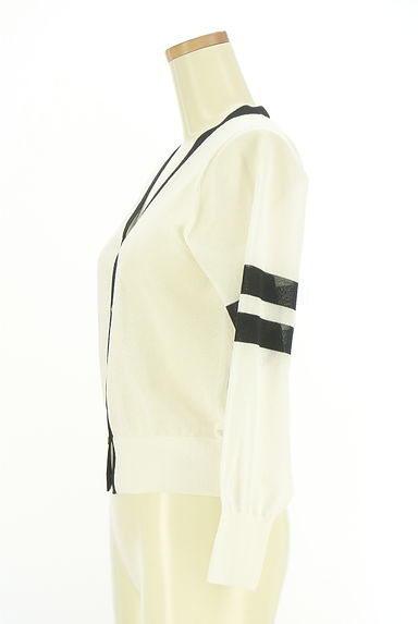 Diagram（ダイアグラム）の古着「シアーニットカーディガン（カーディガン・ボレロ）」大画像３へ