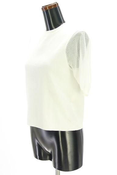 Diagram（ダイアグラム）の古着「シースルースリーブニット（カットソー・プルオーバー）」大画像３へ