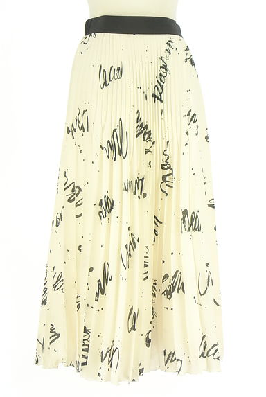 Diagram（ダイアグラム）の古着「ロゴプリントプリーツロングスカート（ロングスカート・マキシスカート）」大画像１へ