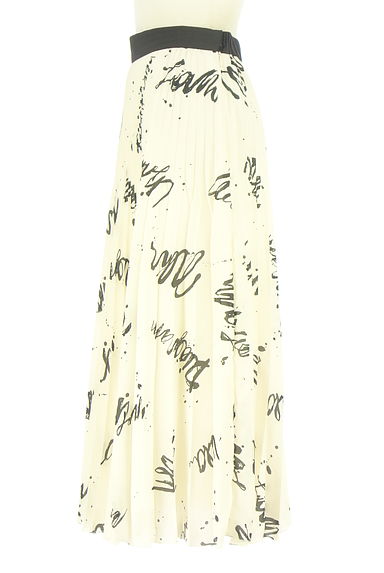 Diagram（ダイアグラム）の古着「ロゴプリントプリーツロングスカート（ロングスカート・マキシスカート）」大画像３へ