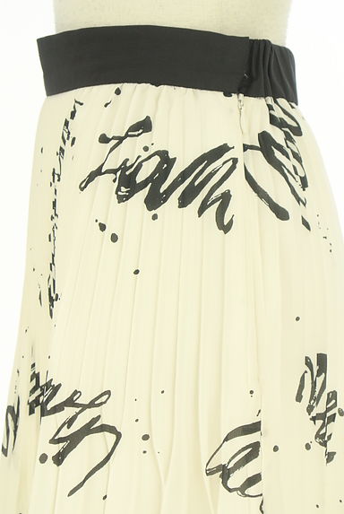 Diagram（ダイアグラム）の古着「ロゴプリントプリーツロングスカート（ロングスカート・マキシスカート）」大画像４へ