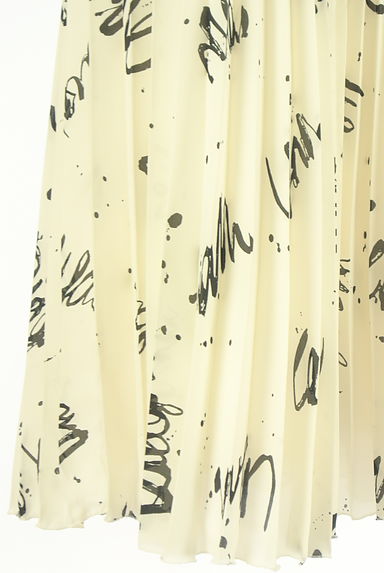 Diagram（ダイアグラム）の古着「ロゴプリントプリーツロングスカート（ロングスカート・マキシスカート）」大画像５へ