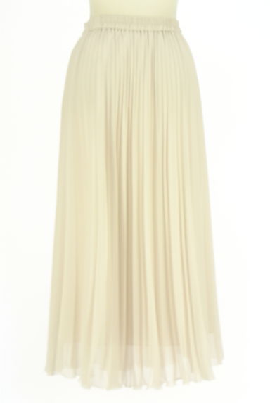 Diagram（ダイアグラム）の古着「プリーツシフォンミモレスカート（ロングスカート・マキシスカート）」大画像２へ