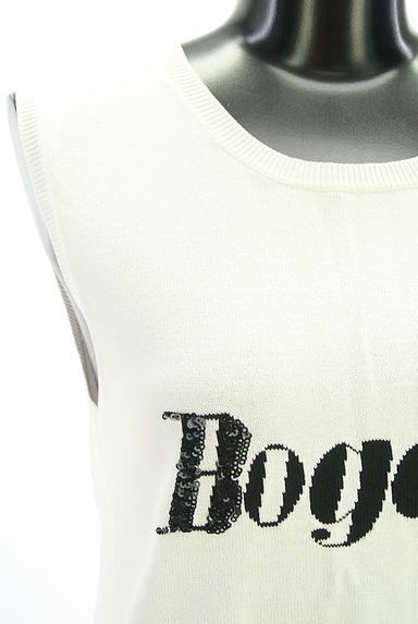 クリックで大画像表示 Grace Class(グレースクラス)の古着「スパンコール付きロゴニット(ニット)」大画像4へ