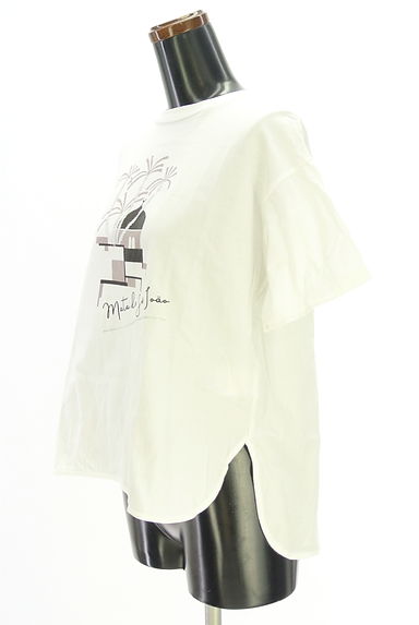 Grace Class（グレースクラス）の古着「ラメプリントTシャツ（Ｔシャツ）」大画像３へ