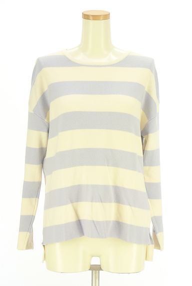 Grace Class（グレースクラス）の古着「太ボーダーニット（ニット）」大画像１へ