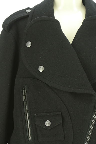 Vivienne Westwood（ヴィヴィアンウエストウッド）の古着「ウールライダースジャケット（ブルゾン・スタジャン）」大画像４へ