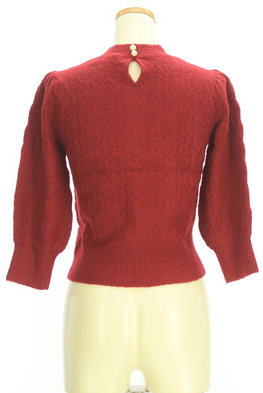 LAISSE PASSE（レッセパッセ）の古着「8分袖モックネックニット（セーター）」大画像２へ